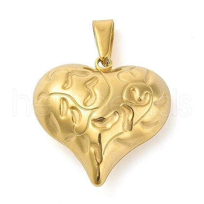 PVD Vacuum Plating 304 Stainless Steel Pendants STAS-R229-06G-1
