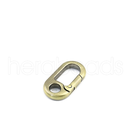 Alloy Spring Ring Clasps PW-WGE185D-05-1