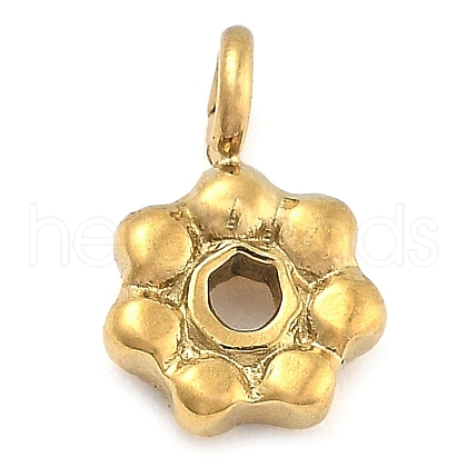 Ion Plating(IP) 304 Stainless Steel Charms STAS-P379-04B-G-1