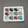 Gemstone Kitten Pendants G-S045-32-B-1
