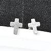 304 Stainless Steel Stud Earrings EJEW-H161-01P-G-1