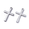 Tarnish Resistant 304 Stainless Steel Pendants STAS-E466-19P-2
