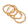 Natural Mixed Gemstone Bead Stretch Bracelets BJEW-K213-M05-2