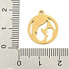 Mother's Day 201 Stainless Steel Pendants STAS-M015-26G-3