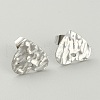304 Stainless Steel Stud Earring Finding STAS-TAC0011-03G-P-1