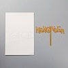 Acrylic Halloween Theme Word Cake Insert Card Decoration DIY-H109-19-2