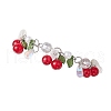 Acrylic Charm Bracelets for Women BJEW-JB11583-5