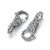 Thailand 925 Sterling Silver Lobster Claw Clasps STER-L055-054AS-2