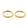 Brass Bead Frame KK-S508-40G-03-1