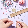12 Colors Transparent Glass Beads GLAA-YW0003-67-4