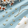 Beebeecraft Brass Pendants KK-BBC0015-30B-4
