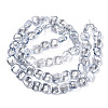 Electroplate Glass Beads Strand X-EGLA-S188-21-A02-2
