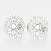 304 Stainless Steel Stud Earring Findings STAS-S079-32B-1