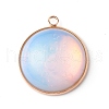 Handmade Natural & Synthetic Gemstone Pendants PALLOY-JF00794-2