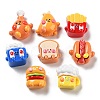 Opaque Resin Imitation Food Decoden Cabochons RESI-H155-07-1