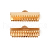 304 Stainless Steel Ribbon Crimp Ends STAS-E471-05N-G-1