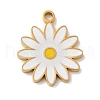 Ion Plating(IP) 304 Stainless Steel Enamel Pendants X-STAS-Q301-09G-1