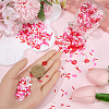 SUNNYCLUE Valentine's Day Lip Handmade Polymer Clay Cabochons CLAY-SC0001-97B-3