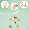 6Pcs 6 Styles PVC Mobile Dustproof Plugs PALLOY-OC00005-4