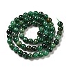 Natural Fuchsite Beads Strands G-D470-12A-1-2