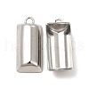 304 Stainless Steel Pendants STAS-I671-10P-1