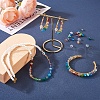 400pcs 10 Colors Glass Beads Strands GLAA-TA0001-21-8