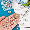 30Pcs Glass Pendant PALLOY-PH01669-3