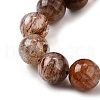 Natural Black Gold Rutilated Quartz Beads Strands G-H093-B03-12mm-4