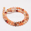 Natural Sardonyx Beads Strands X-G-K155-D-6mm-01-2