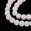 Crackle Glass Beads Strands GLAA-N009-8mm-01-3