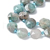 Natural Amazonite Beads Strand G-C116-A88-01-4
