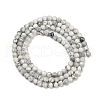 Natural Howlite Beads Strands G-C181-B03-02-3