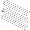 Unicraftale Trendy Unisex 304 Stainless Steel Cable Chain Necklaces STAS-UN0003-39P-1
