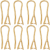 SUNNYCLUE 20Pcs Rack Plating Brass Earring Hooks KK-SC0004-61-RS-1