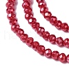 Opaque Glass Beads Strands GLAA-H022-02A-3
