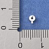 925 Sterling Silver Crimp Beads STER-C013-01B-S-3