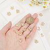 ARRICRAFT 16Pcs 8 Style Alloy Rhinestone Charms ALRI-AR0001-06-3