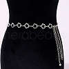 Flower Alloy Crystal Rhinestone Link Chain Waist Belly Chains for Women FS-WG46C0E-01-1