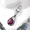 Epoxy Resin Dried Flower Pendant Decorations PW-WG14EC9-03-1