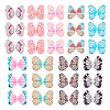 90Pcs 9 Colors Handmade Polymer Clay Pendants CLAY-TA0001-22-2