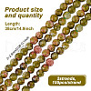 GOMAKERER 2 Strands Natural Unakite Beads Strands G-GO0001-57-2