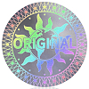 PET Waterproof Self Adhesive Laser Sticker STIC-WH0028-005-1