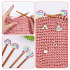 DIY Rainbow Knitting Tool Sets HJEW-NB00095-5