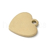 304 Stainless Steel Stamping Blank Tag Charms STAS-E501-02G-2