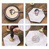 CRASPIRE Brass Wax Seal Stamp AJEW-CP0002-25-66-8