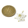 Seed Beads Beaded Charms PALLOY-MZ00286-03-2