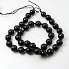 Natural Agate Beads Strands G-G090-8mm-1-1