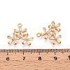 Brass Micro Pave Cubic Zirconia Pendants KK-N263-43G-3