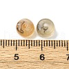 70Pcs Transparent Acrylic Beads OACR-S069-01G-3