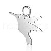 304 Stainless Steel Charms STAS-S105-T522S-1